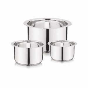 Plain Bottom Stainless Steel Tope